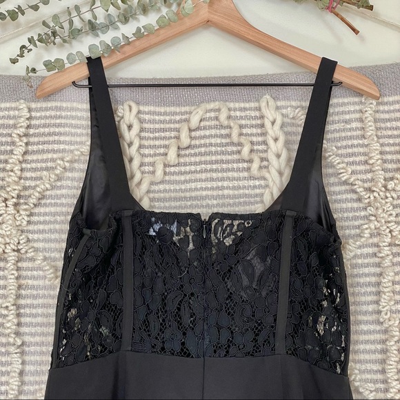 BARDOT CORSET LACE PANEL DRESS IN BLACK US 10 - Picture 12 of 16